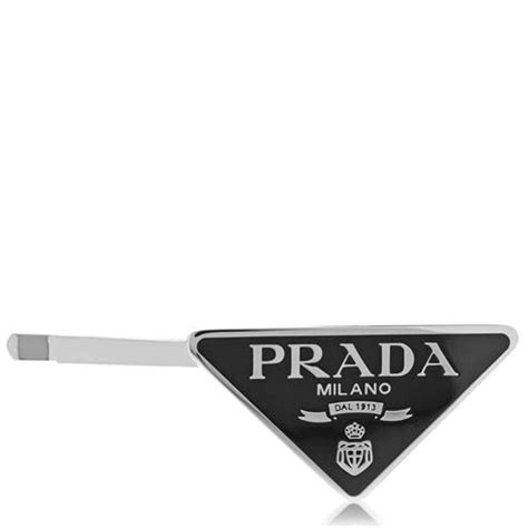 Prada hair clips headband